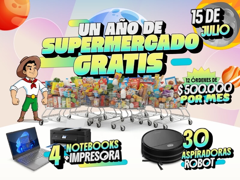 Sorteos Mensuales, de Abril a Octubre